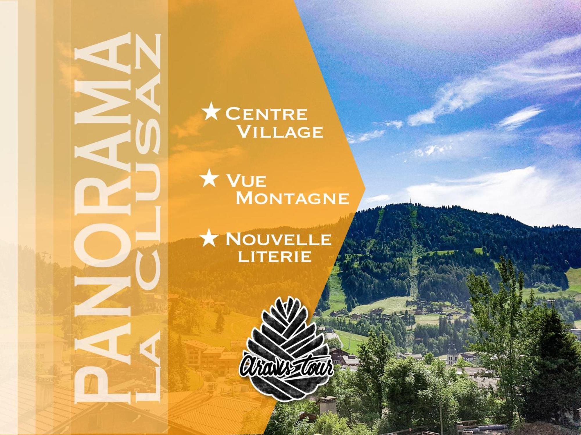 Studio Panorama - Vue Montagne Et Village, Centre La Clusaz - Aravistour Exterior foto